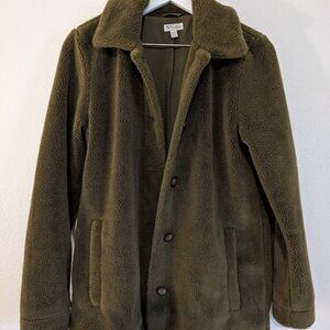 Garnet Hill Sherpa Jacket - S